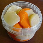 Roe On King Scallops